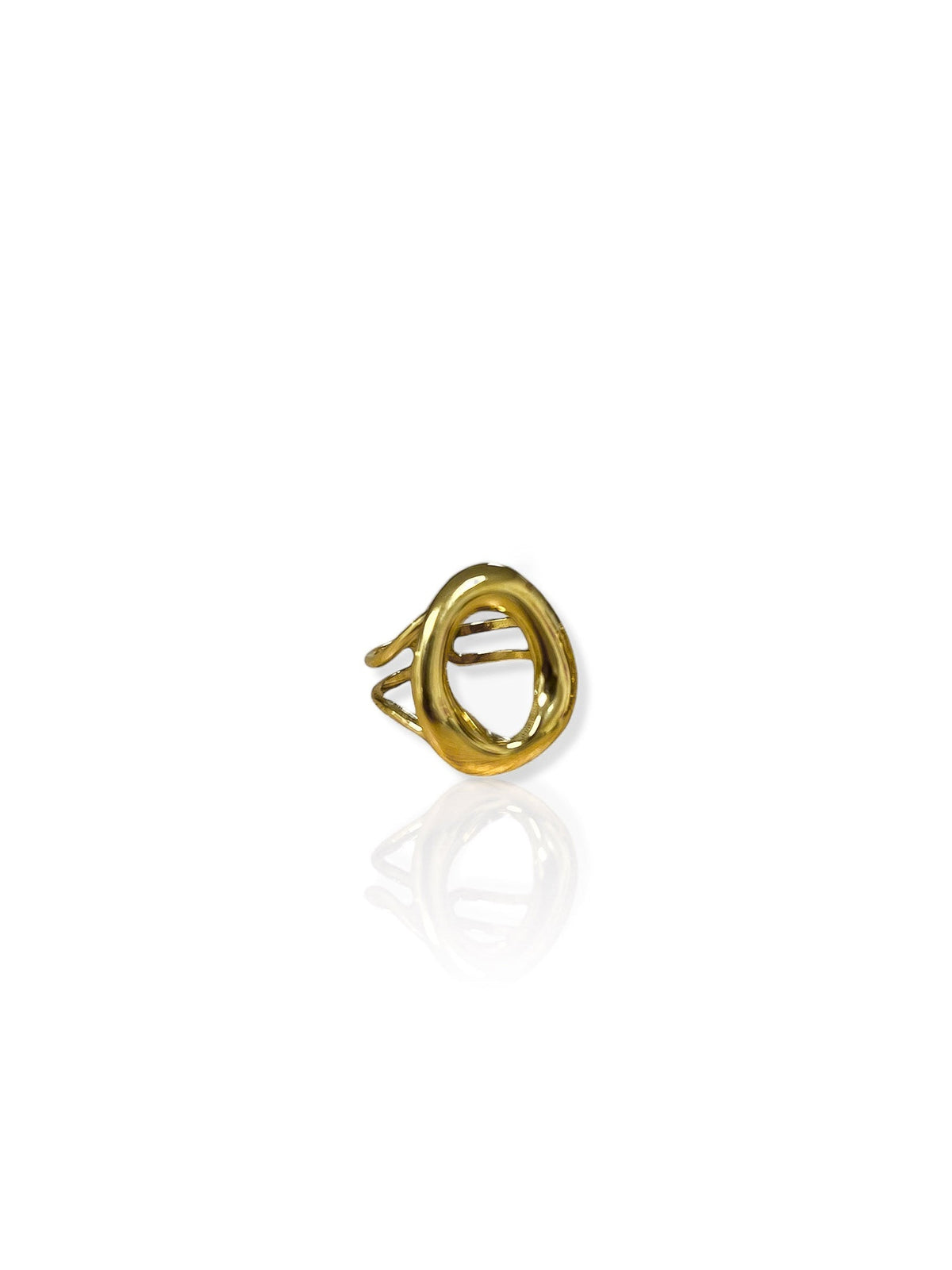 Anillo aro dorado