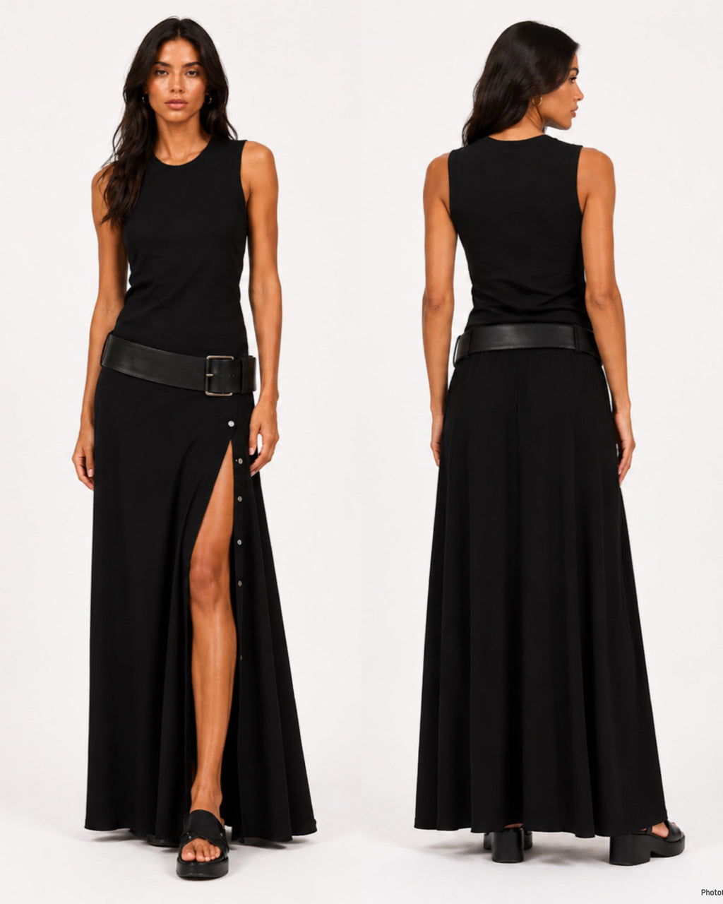 Vestido Belt + cinturón