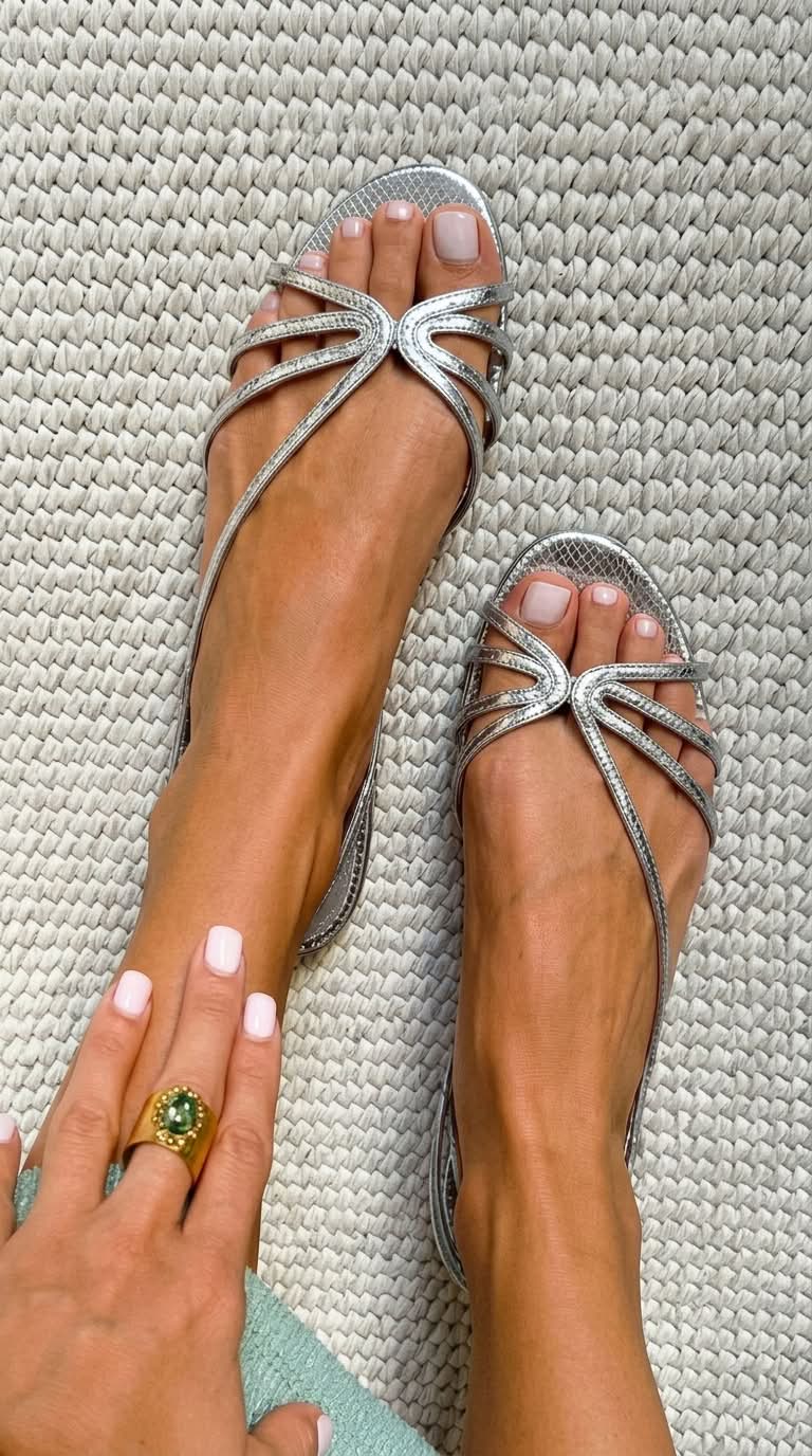 Zahara | Sandalias Doradas, Elegancia Estival
