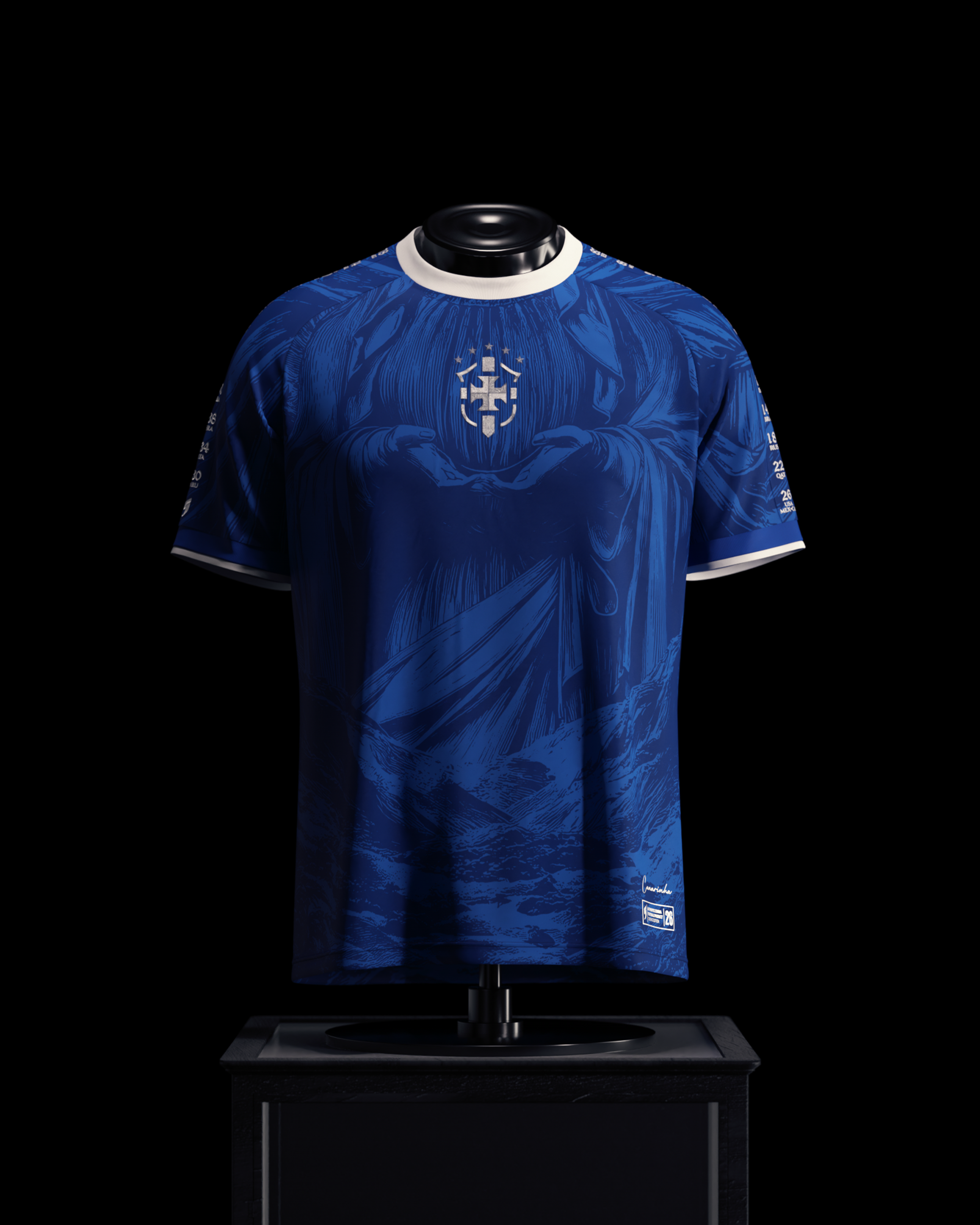 Camiseta Heritage Brasil Visitante (Edición Mundial 2026)