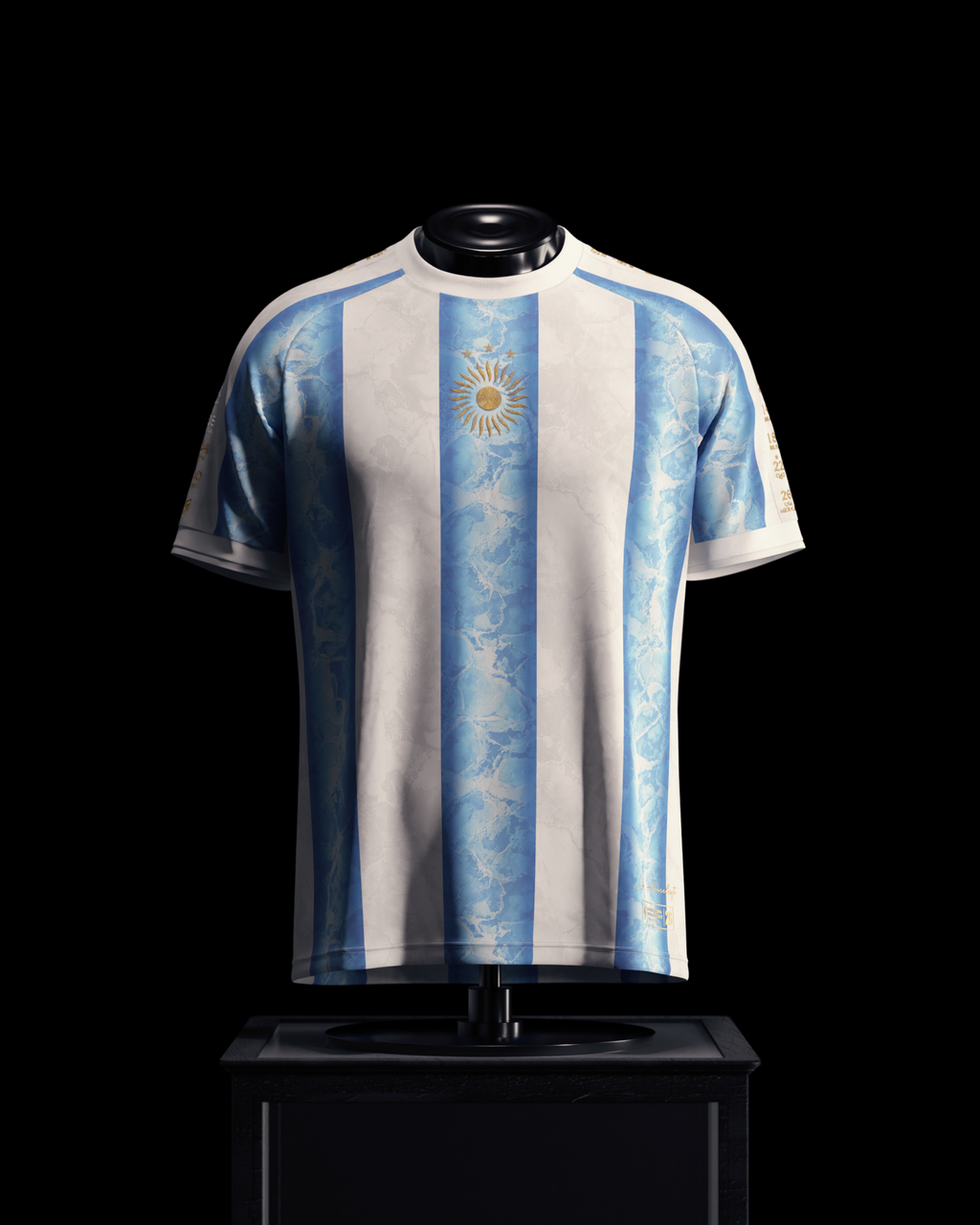 Camiseta Argentina «Glaciar» (Edición Mundial 2026)