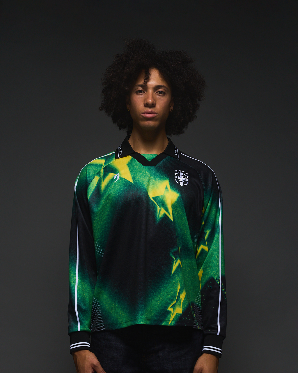Polo de Manga Larga Brasil