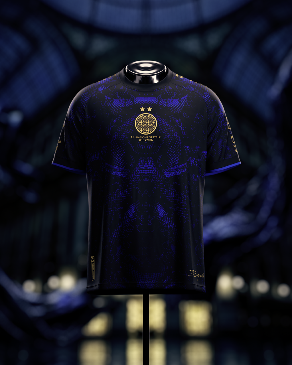 Camiseta «Il Serpente» Campeones de Italia 2026