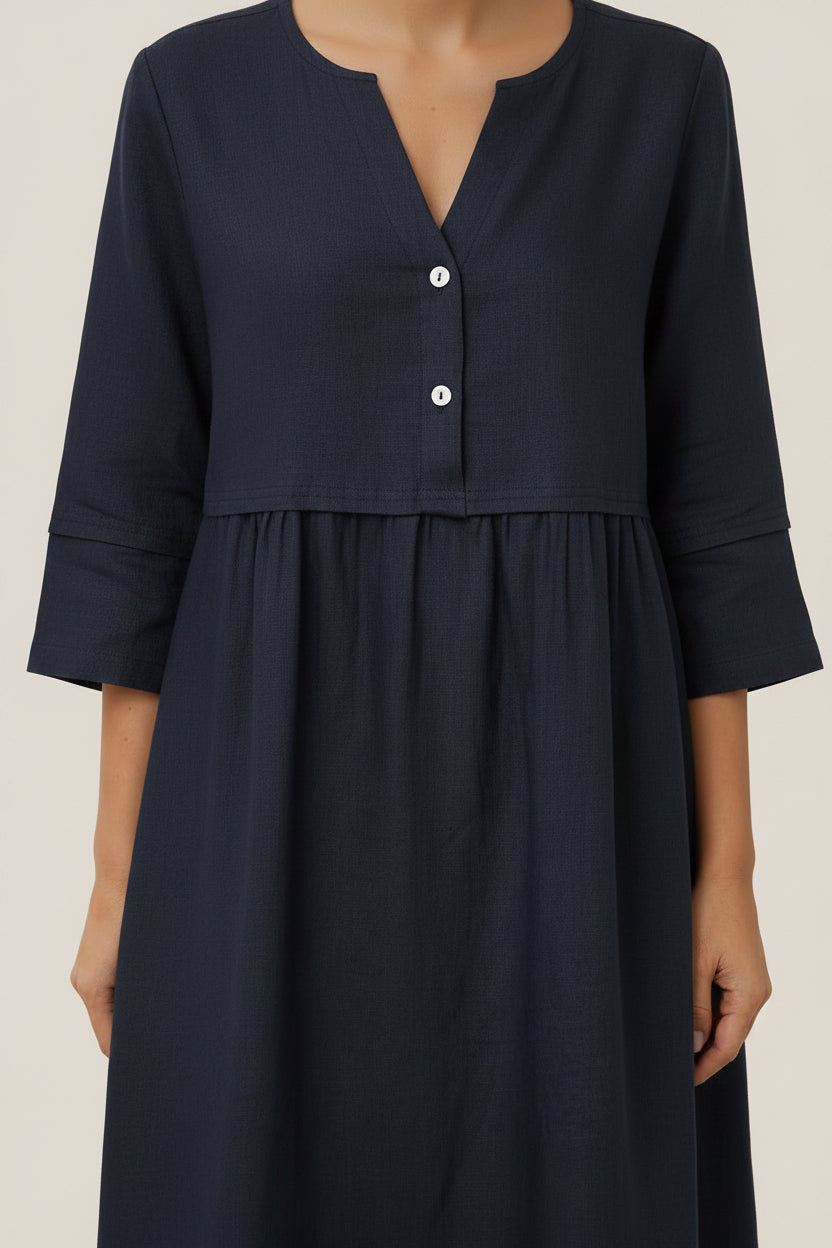 CADIZ | Vestido de Lino Vintage