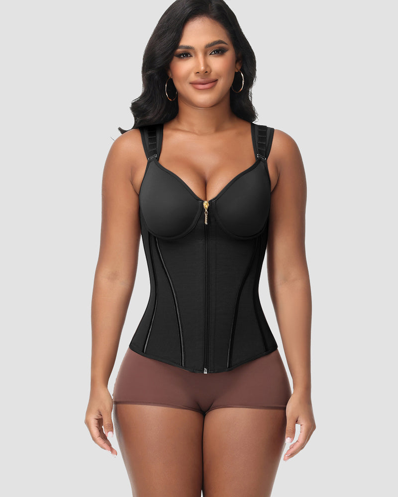 Top Faja Corset de Doble Compresión con Sujetador Integrado | Shapshe