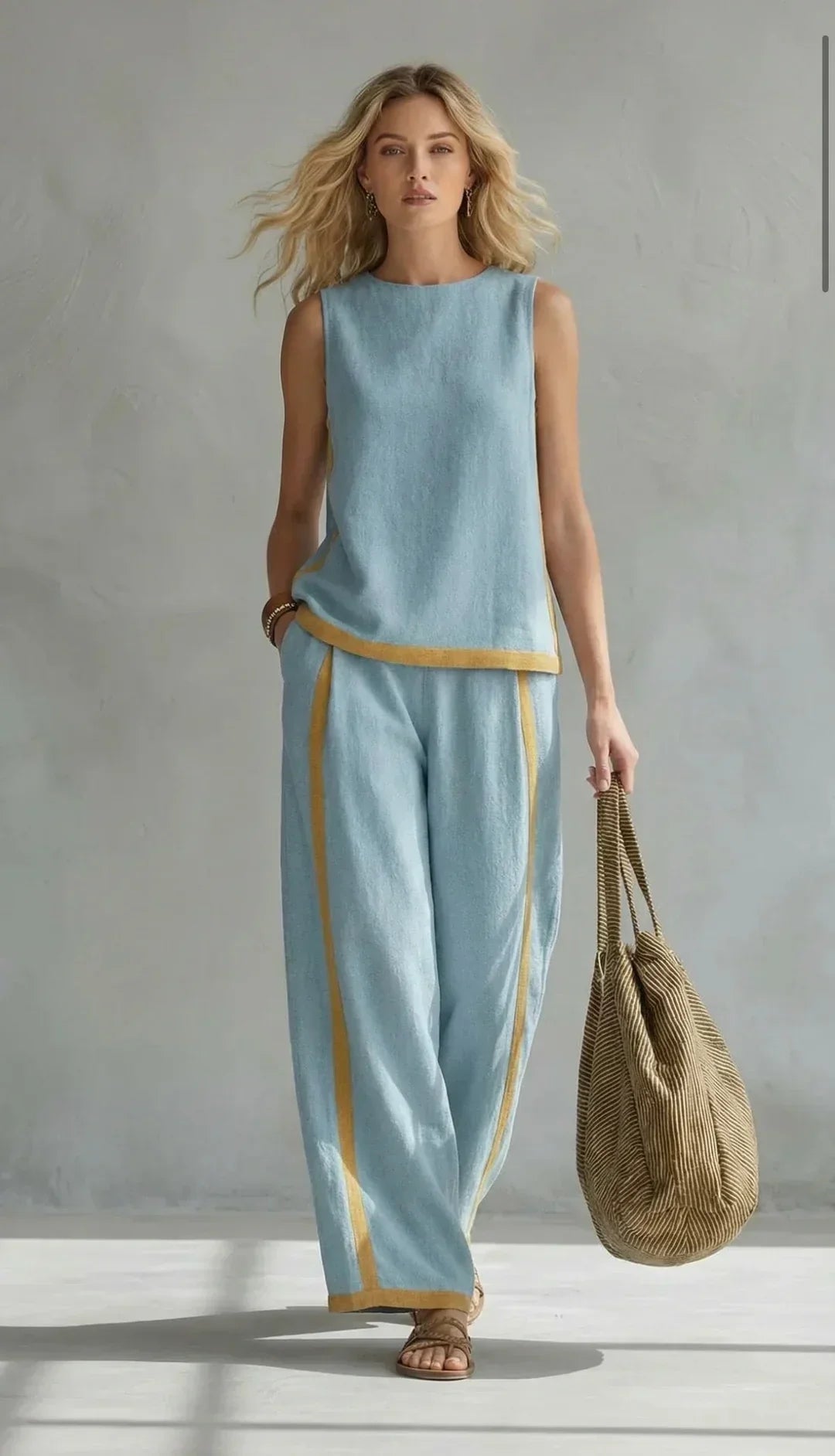 Conjunto Ursula | Chaleco + Pantalón Elegante