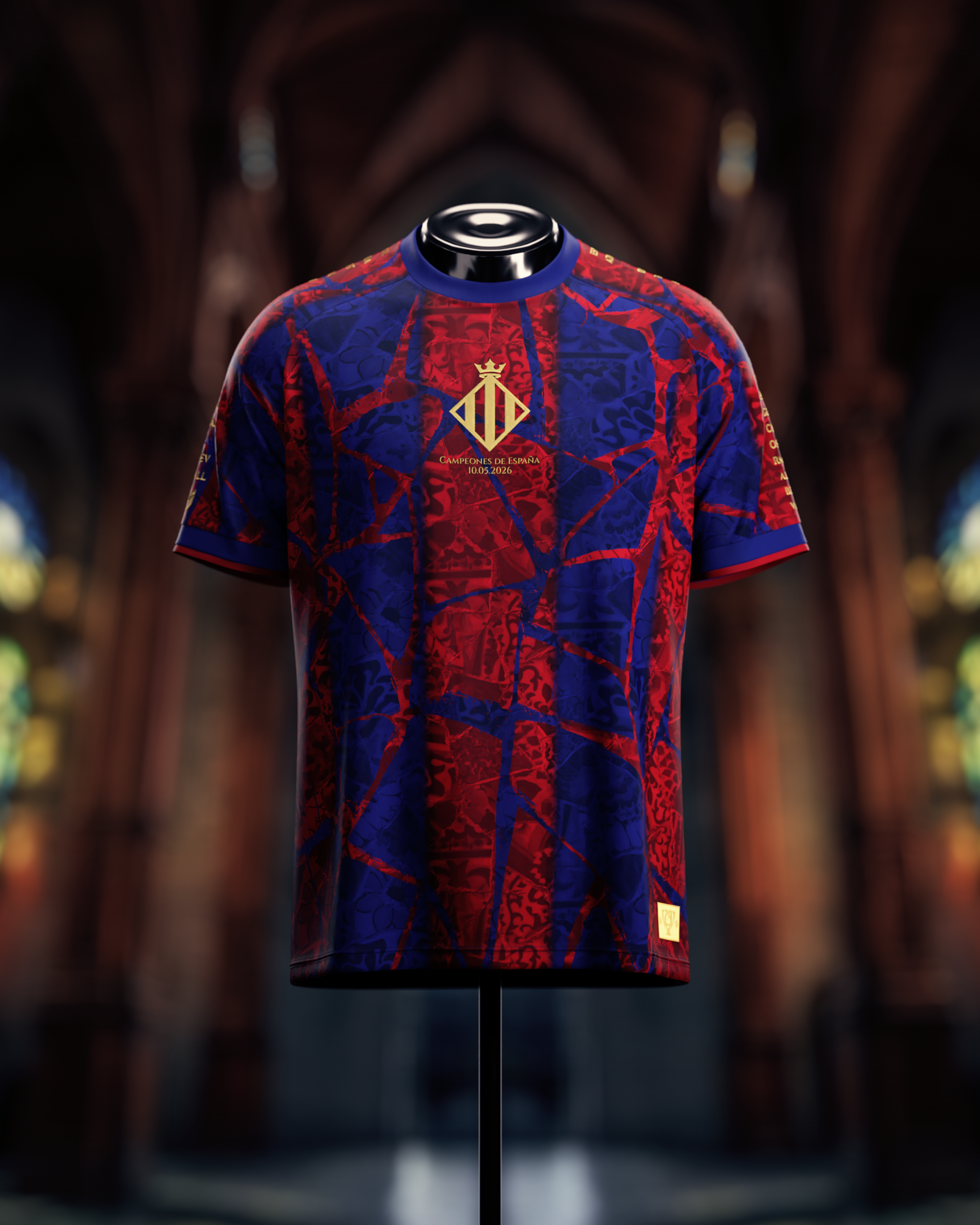 Camiseta Barcelona Campeones de España 2026