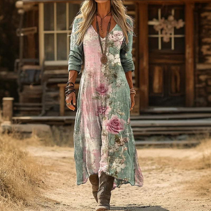 Morgan - Vestido de Estilo Diario Suave y Relajado