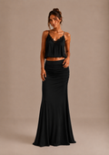 LAIA | Falda Maxi Elegante Fruncida