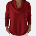 Giulia - Suéter Acogedor con Cuello de Volantes