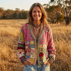 Milla™ Chaqueta de Punto Boho