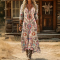 Rachel - Vestido de Corte Relajado Inspiración Boho