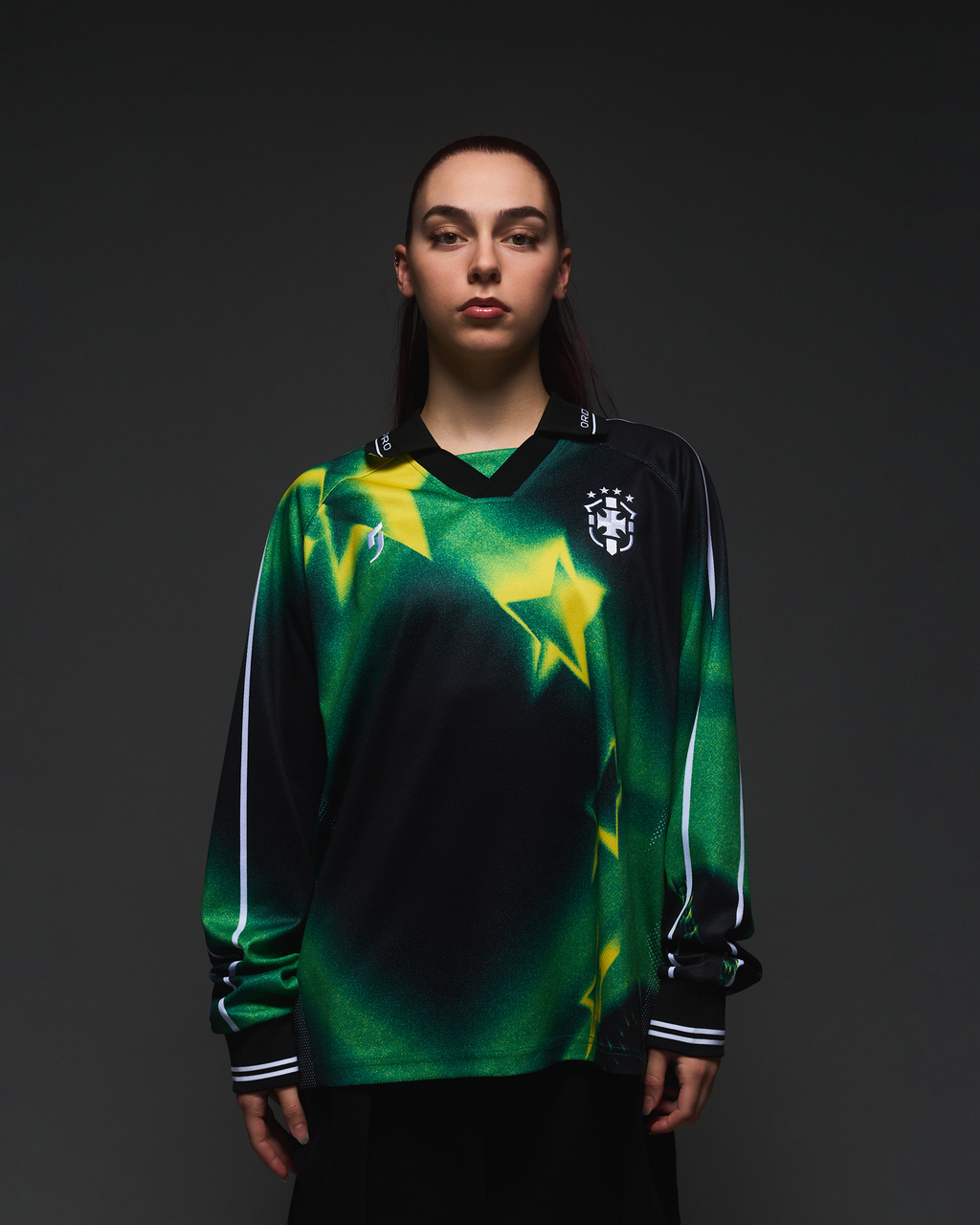 Polo de Manga Larga Brasil