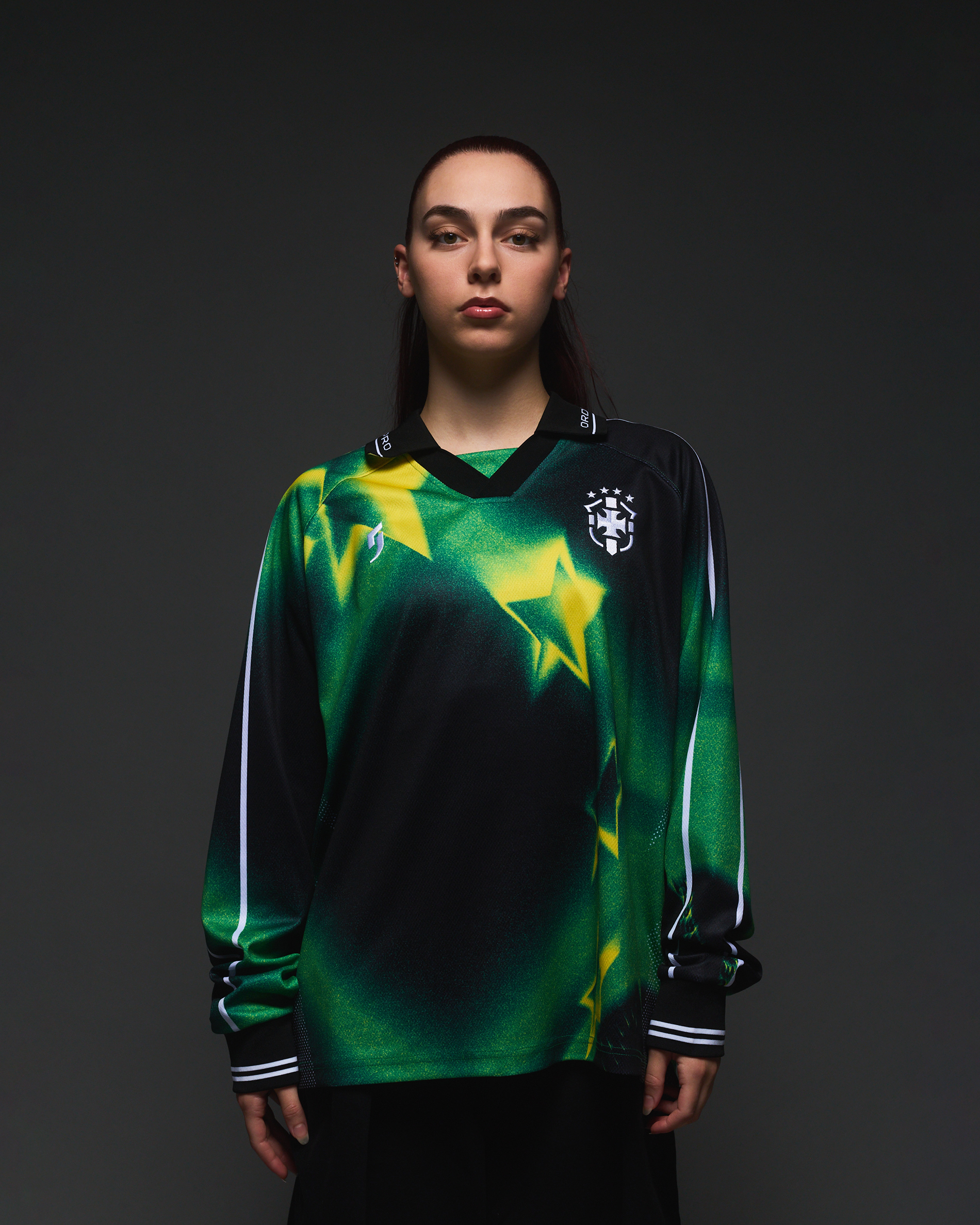 Polo de Manga Larga Brasil