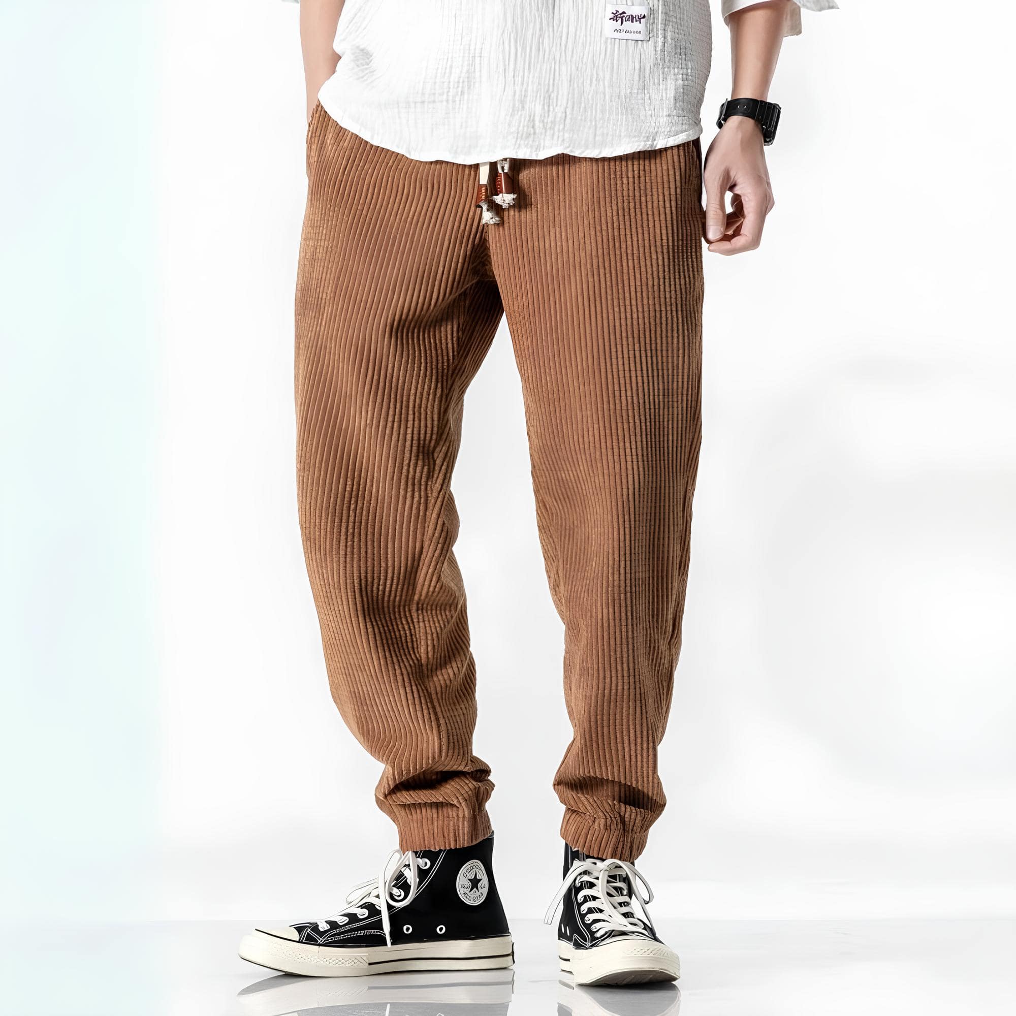 Jitsu | Pantalón de Terciopelo Acanalado
