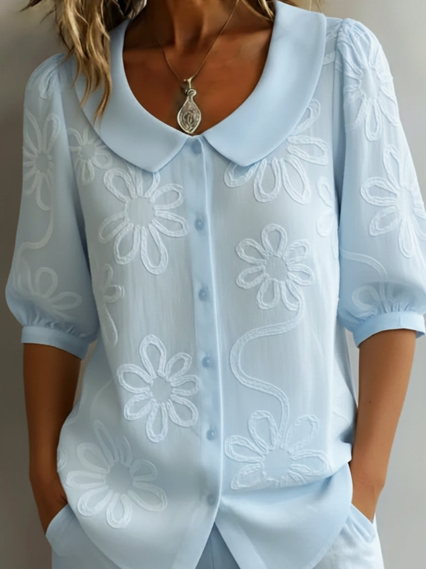 Aurélie - Blusa Floral Ligera