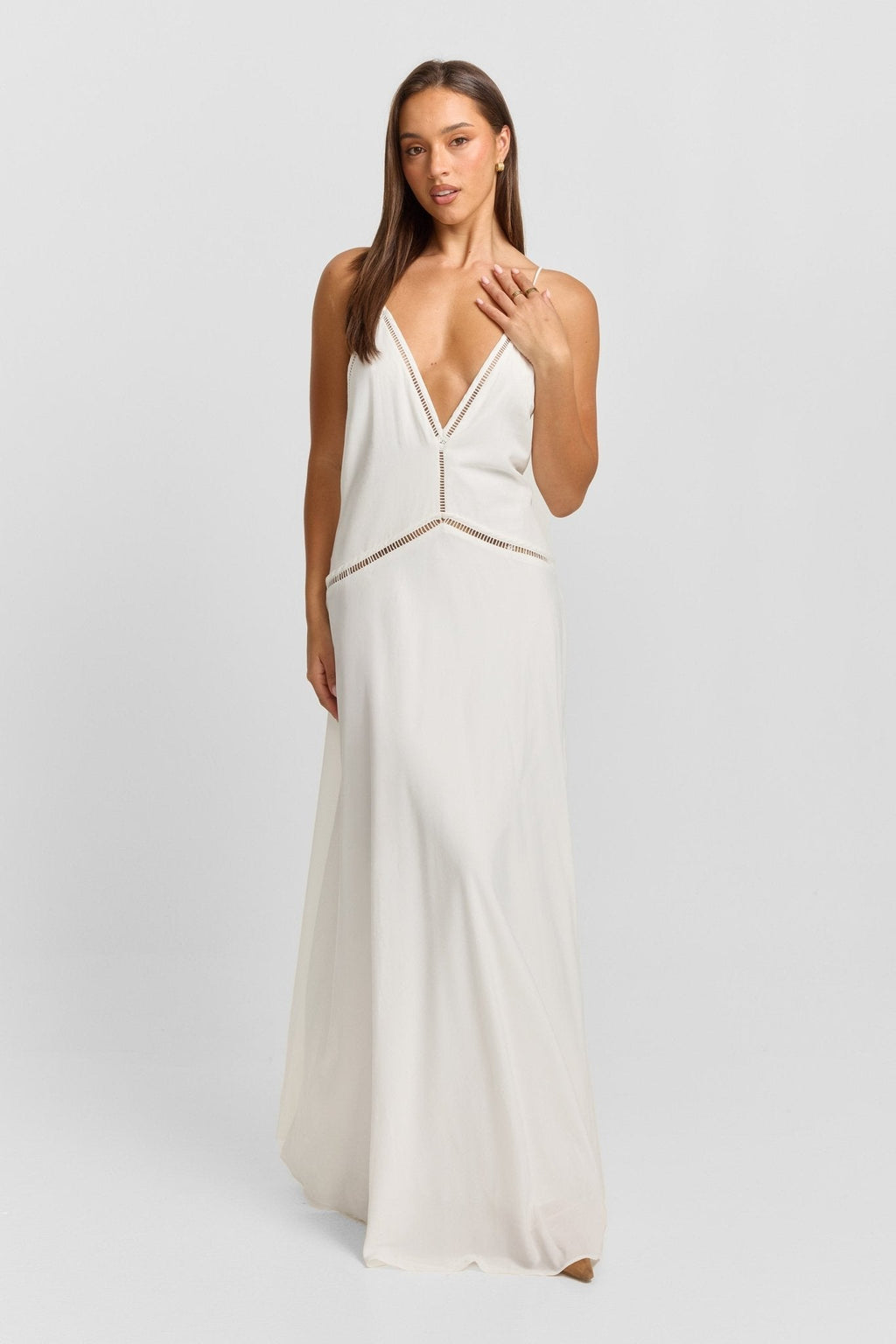 Maxi Vestido Blanco Mauri