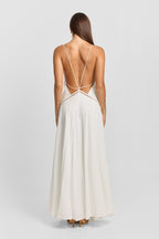 Maxi Vestido Blanco Mauri