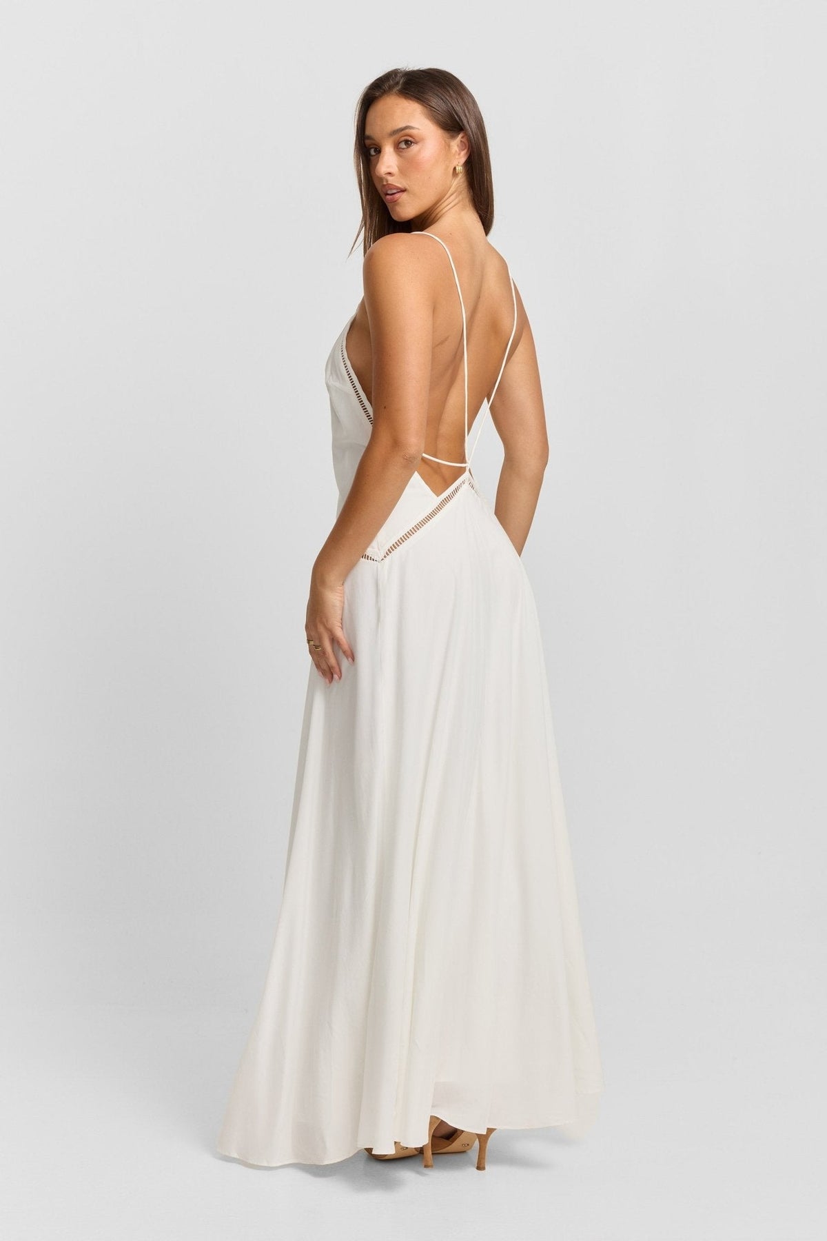 Maxi Vestido Blanco Mauri