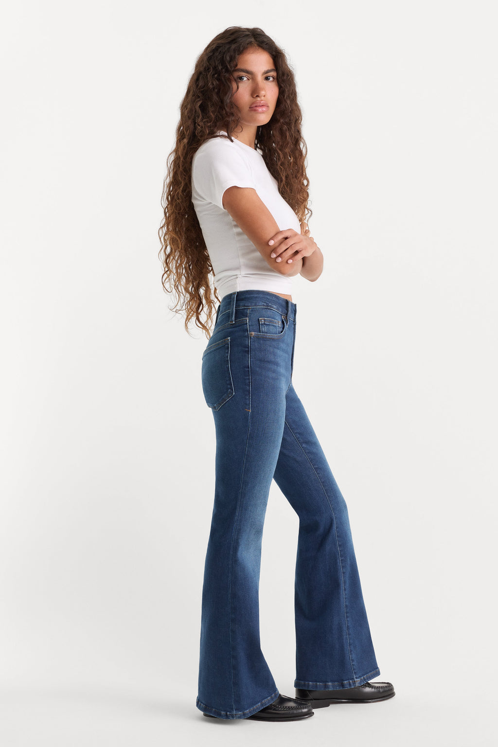 VAQUEROS PETITE FLARE JEANS | MARTÉA
