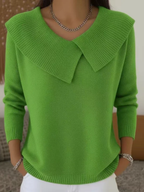 Lucia - Jersey Cálido con Cuello Suave