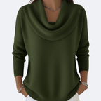 Giulia - Suéter Acogedor con Cuello de Volantes