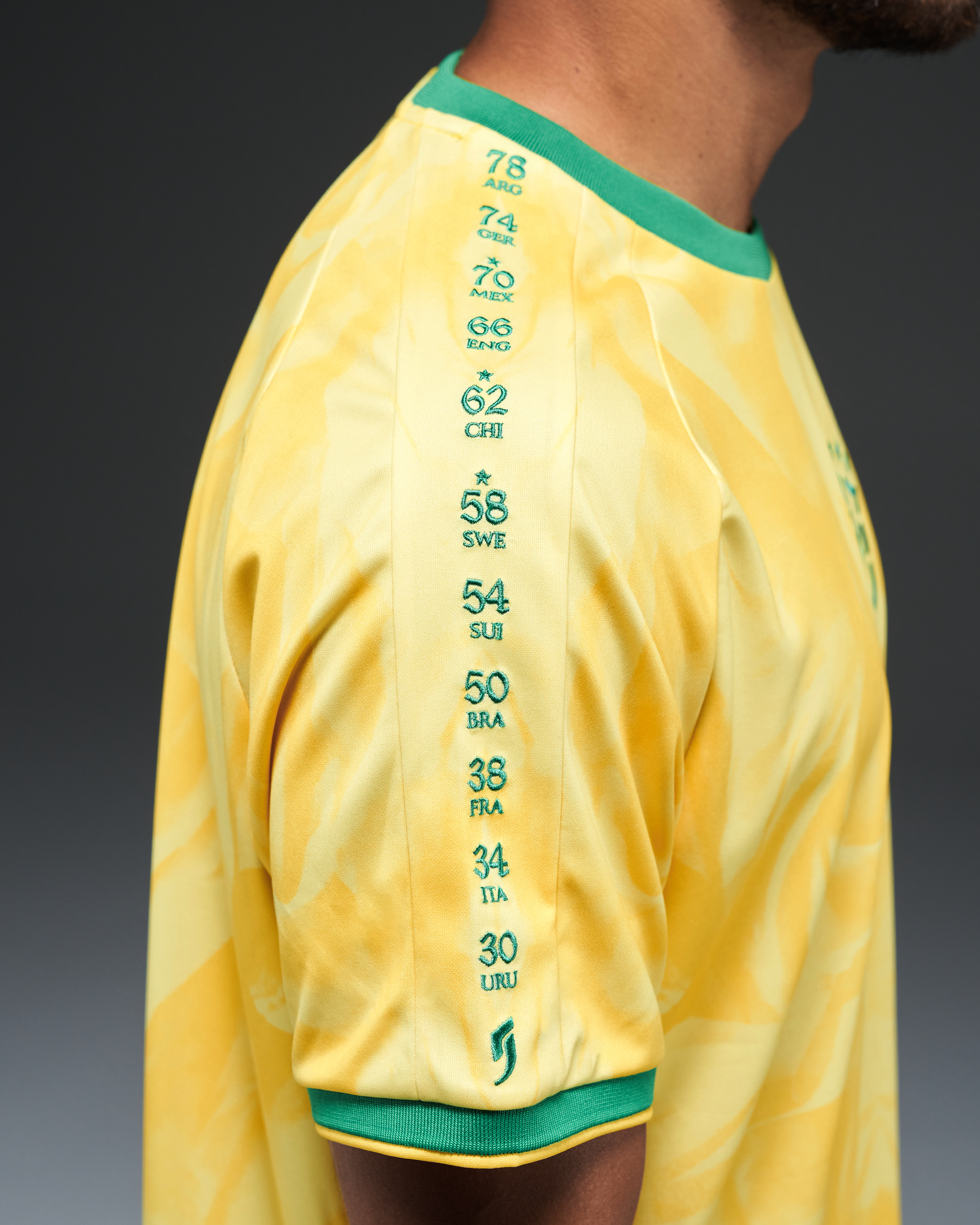 Camiseta Heritage Brasil (Edición Mundial 2026)