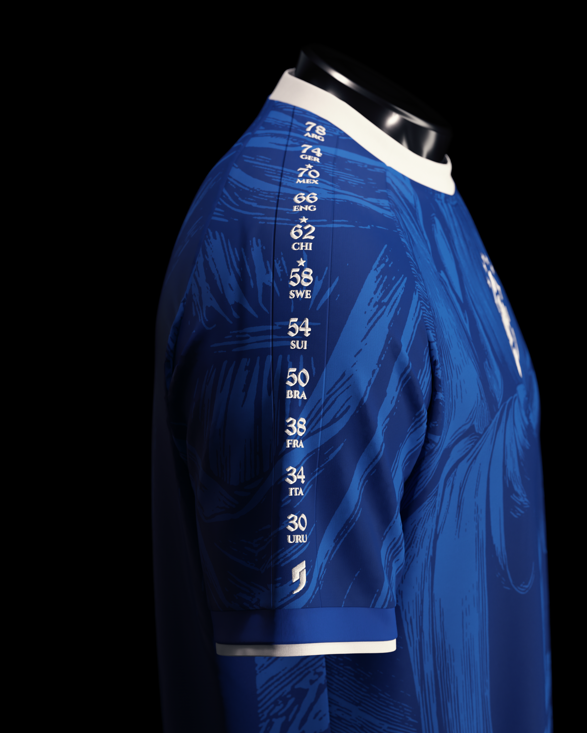 Camiseta Heritage Brasil Visitante (Edición Mundial 2026)