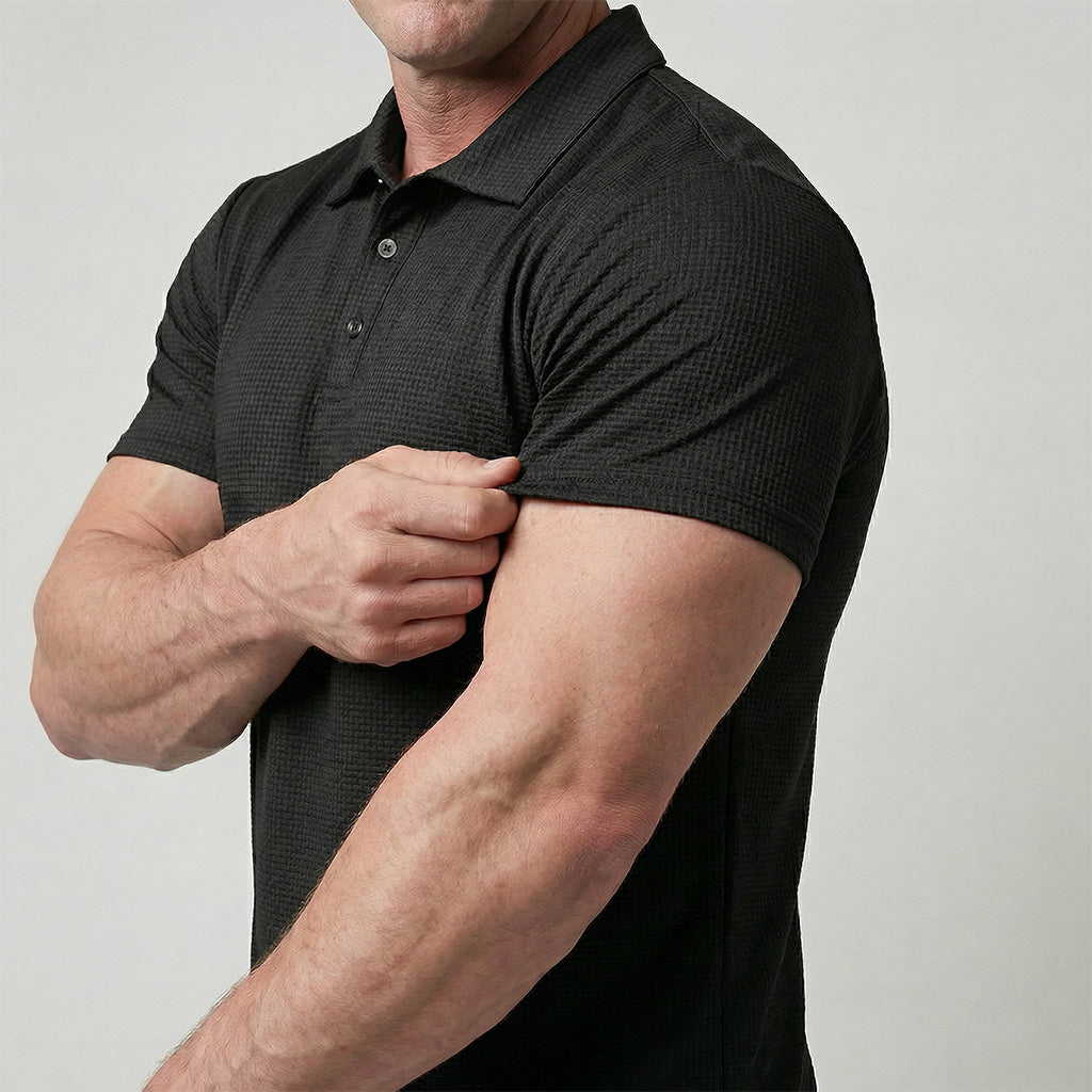 Dario | Polo Stretch Transpirable para Hombre