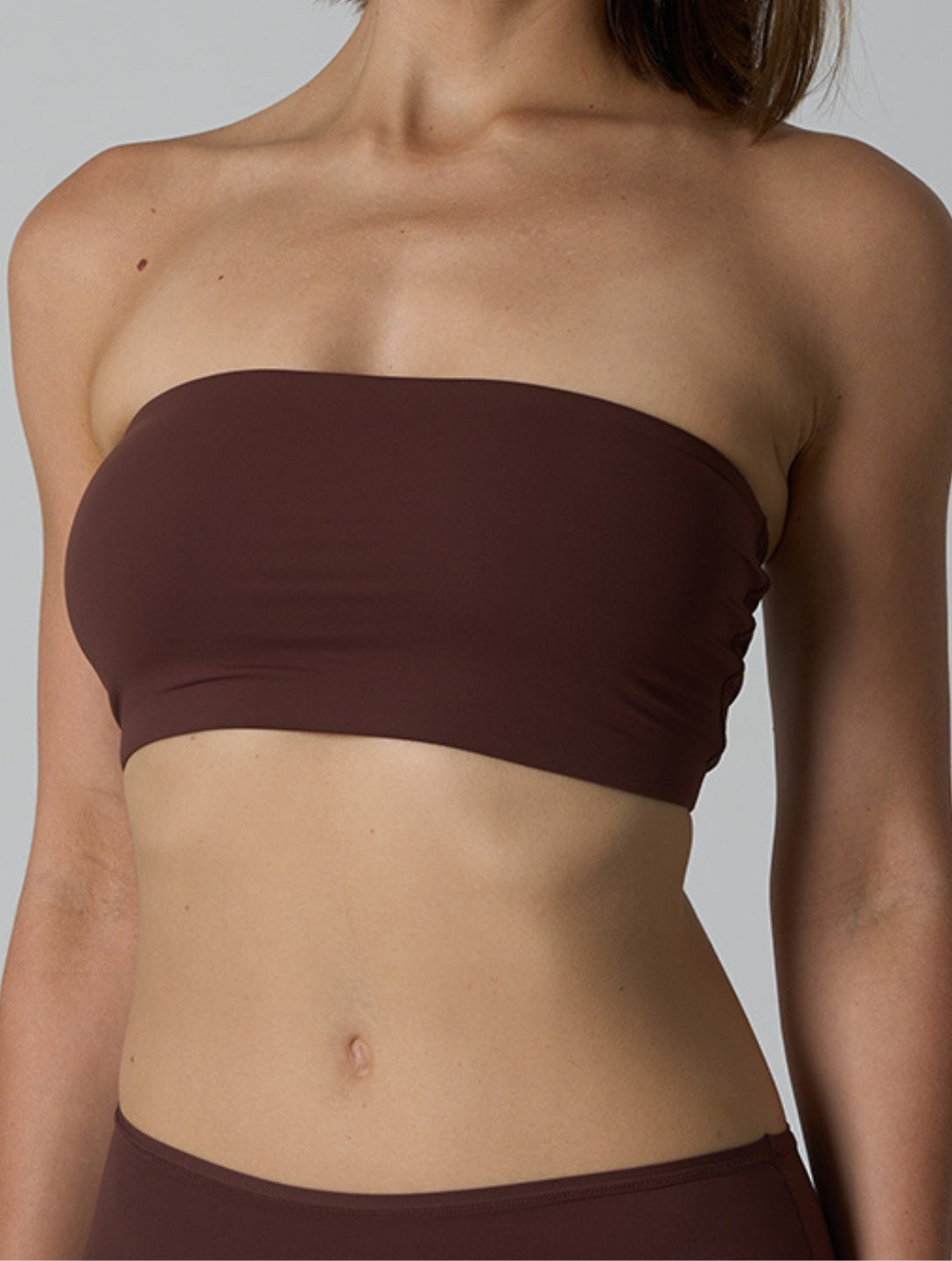 Top Bandeau Suave sin Tirantes