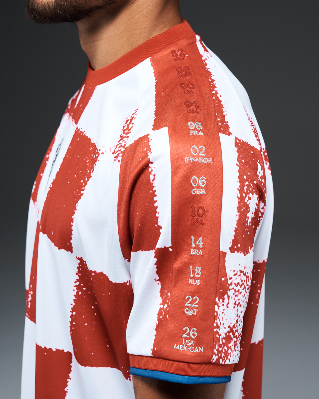 Camiseta Heritage Croacia (Edición Mundial 2026)