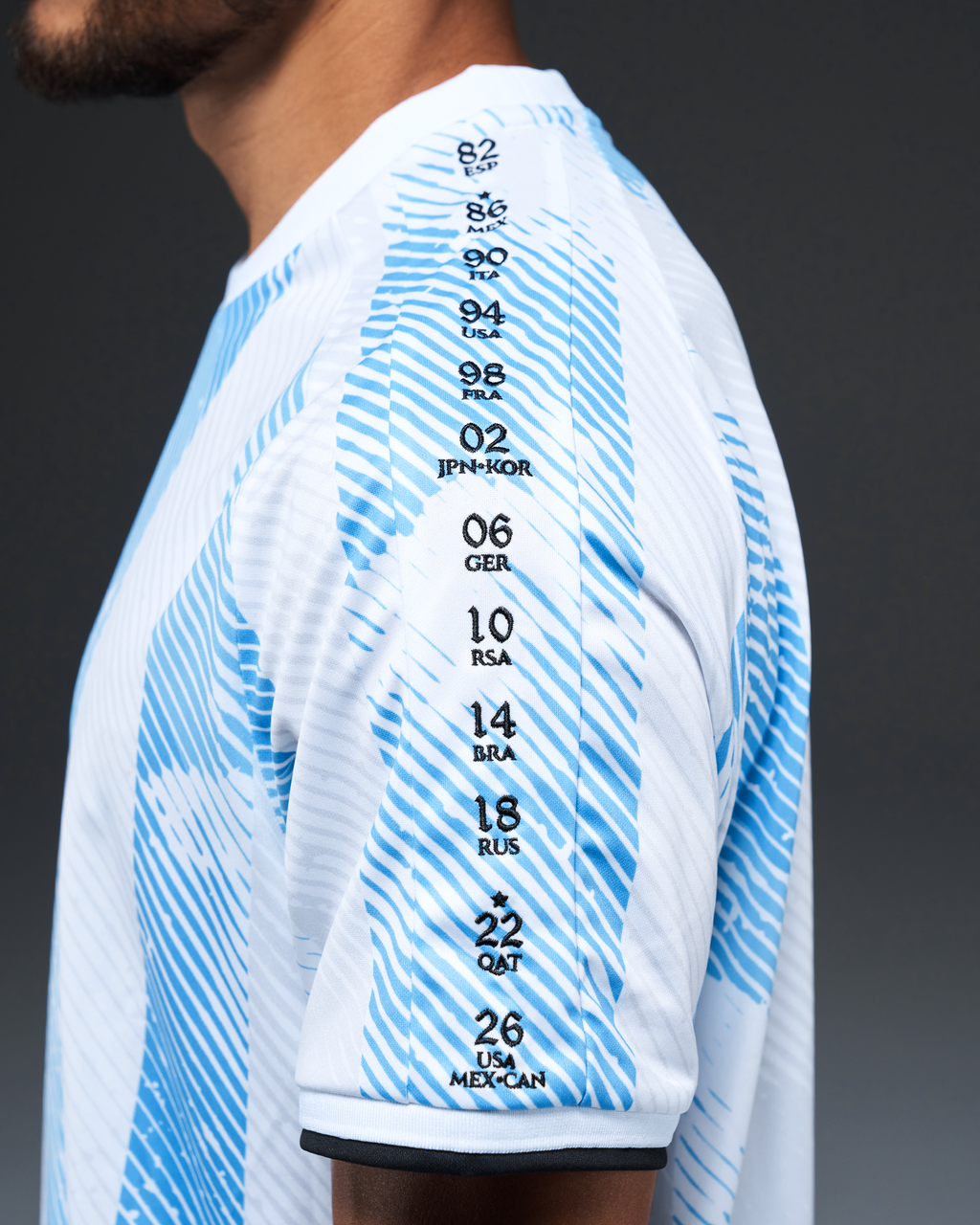 Camiseta Heritage Argentina (Edición Mundial 2026)