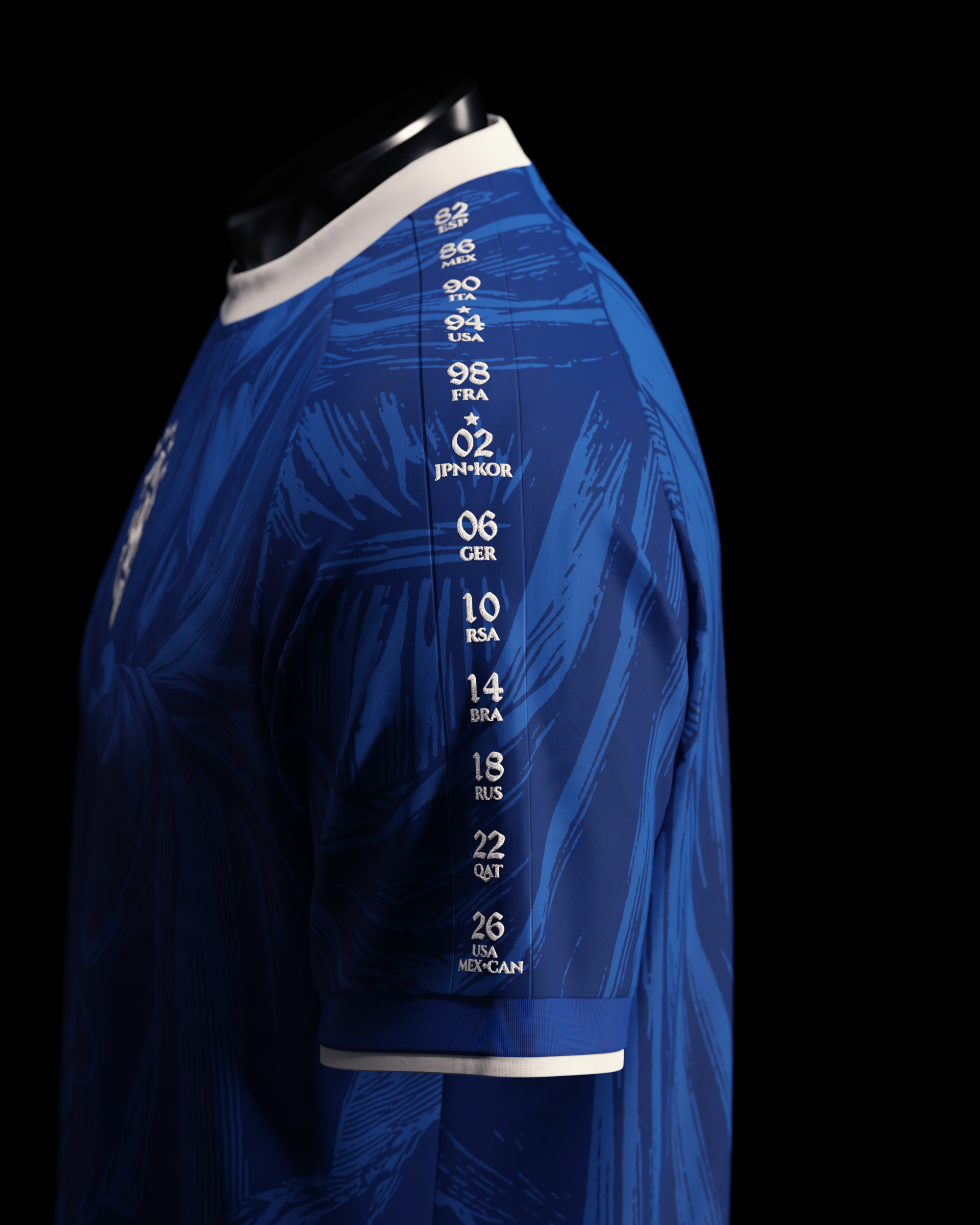 Camiseta Heritage Brasil Visitante (Edición Mundial 2026)