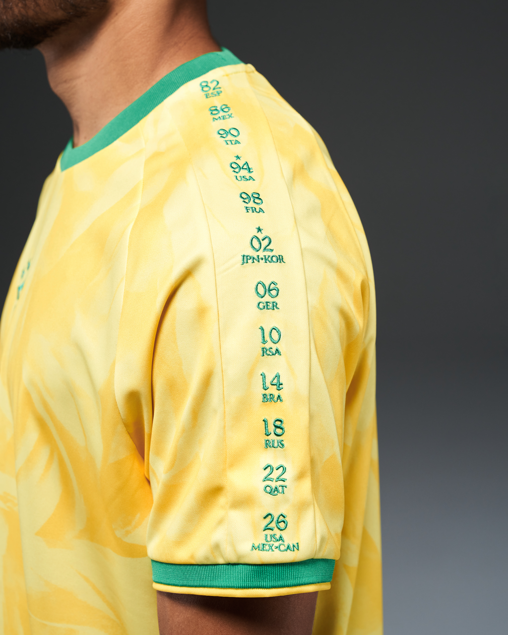 Camiseta Heritage Brasil (Edición Mundial 2026)
