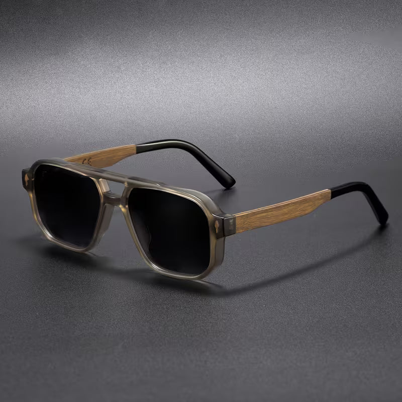 Vittorio — Gafas de Sol en Acetato y Madera