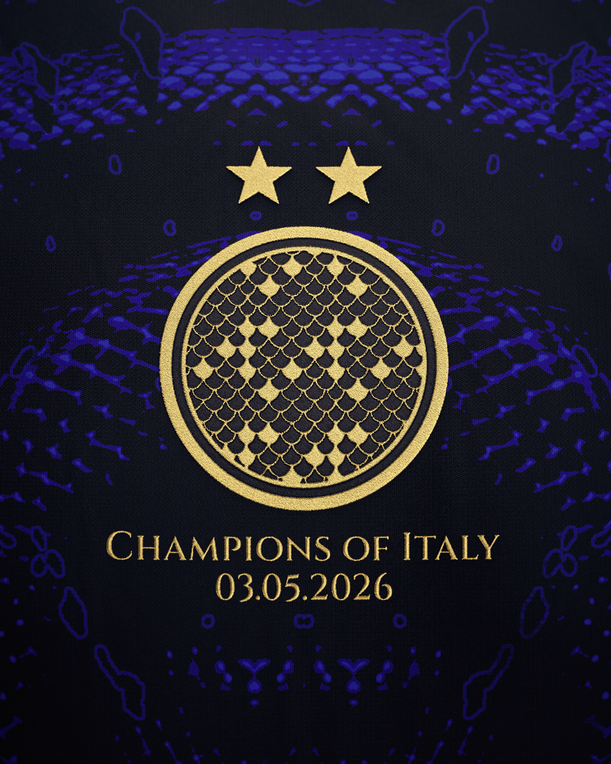 Camiseta «Il Serpente» Campeones de Italia 2026