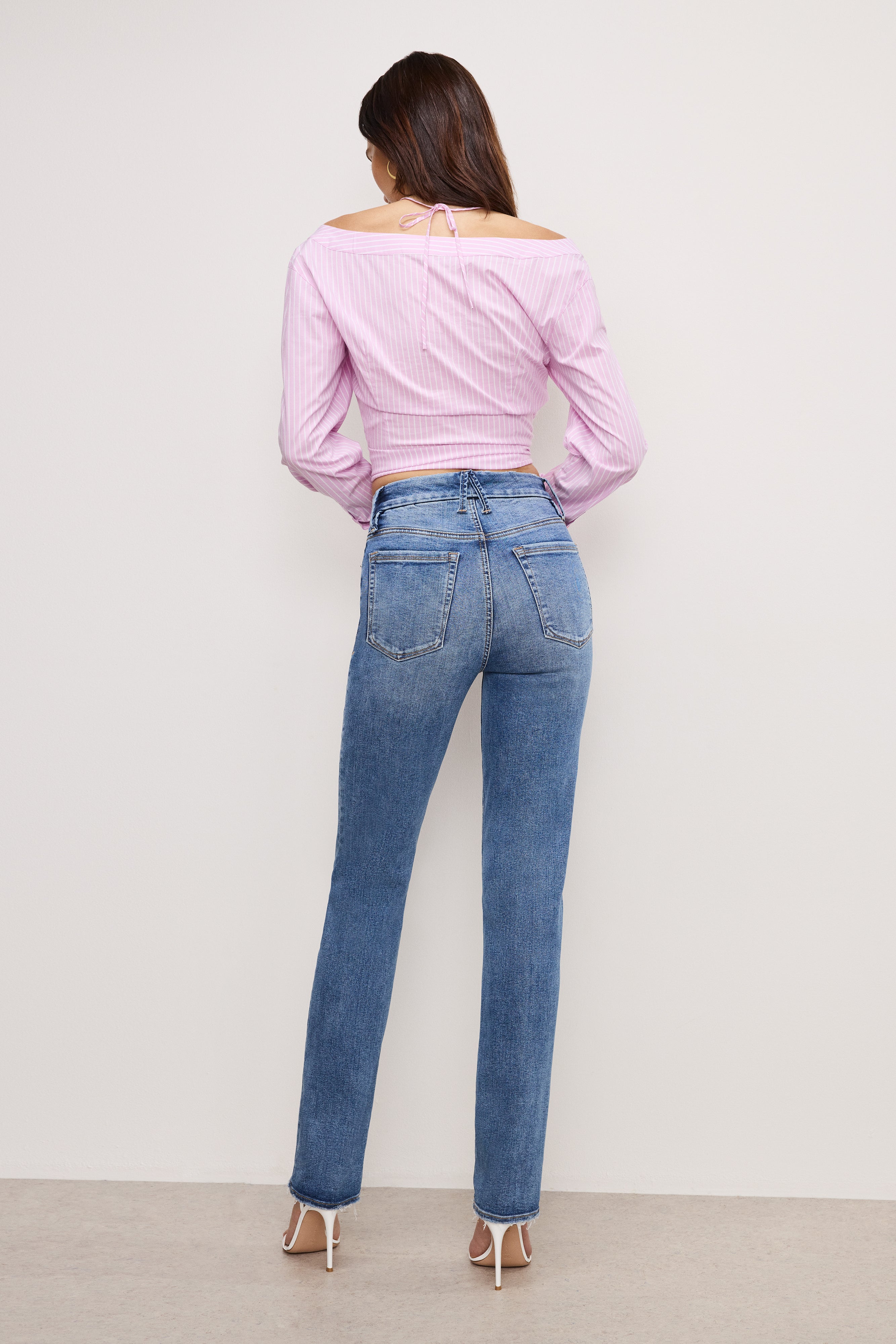 VAQUEROS LEGS STRAIGHT JEANS LONG | MARTÉA