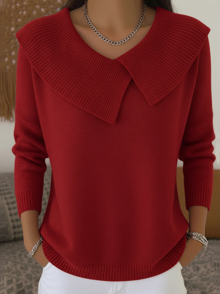 Lucia - Jersey Cálido con Cuello Suave