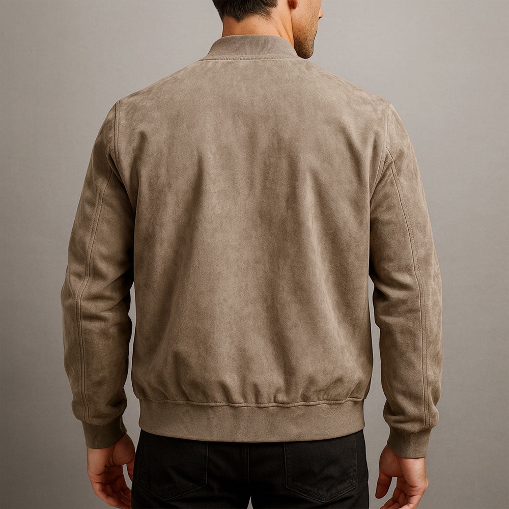 ALBERTO | Chaqueta de ante para hombre