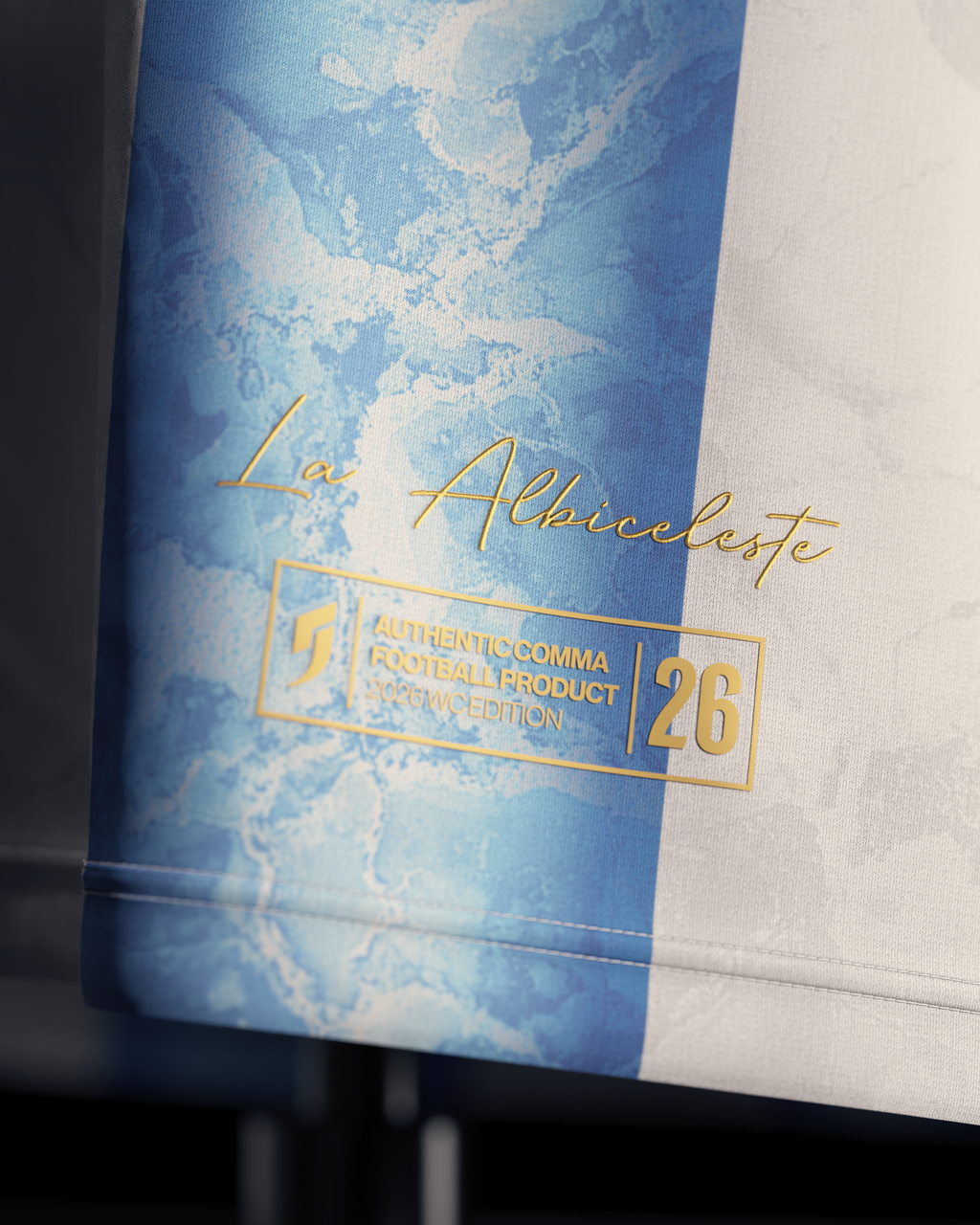 Camiseta Argentina «Glaciar» (Edición Mundial 2026)
