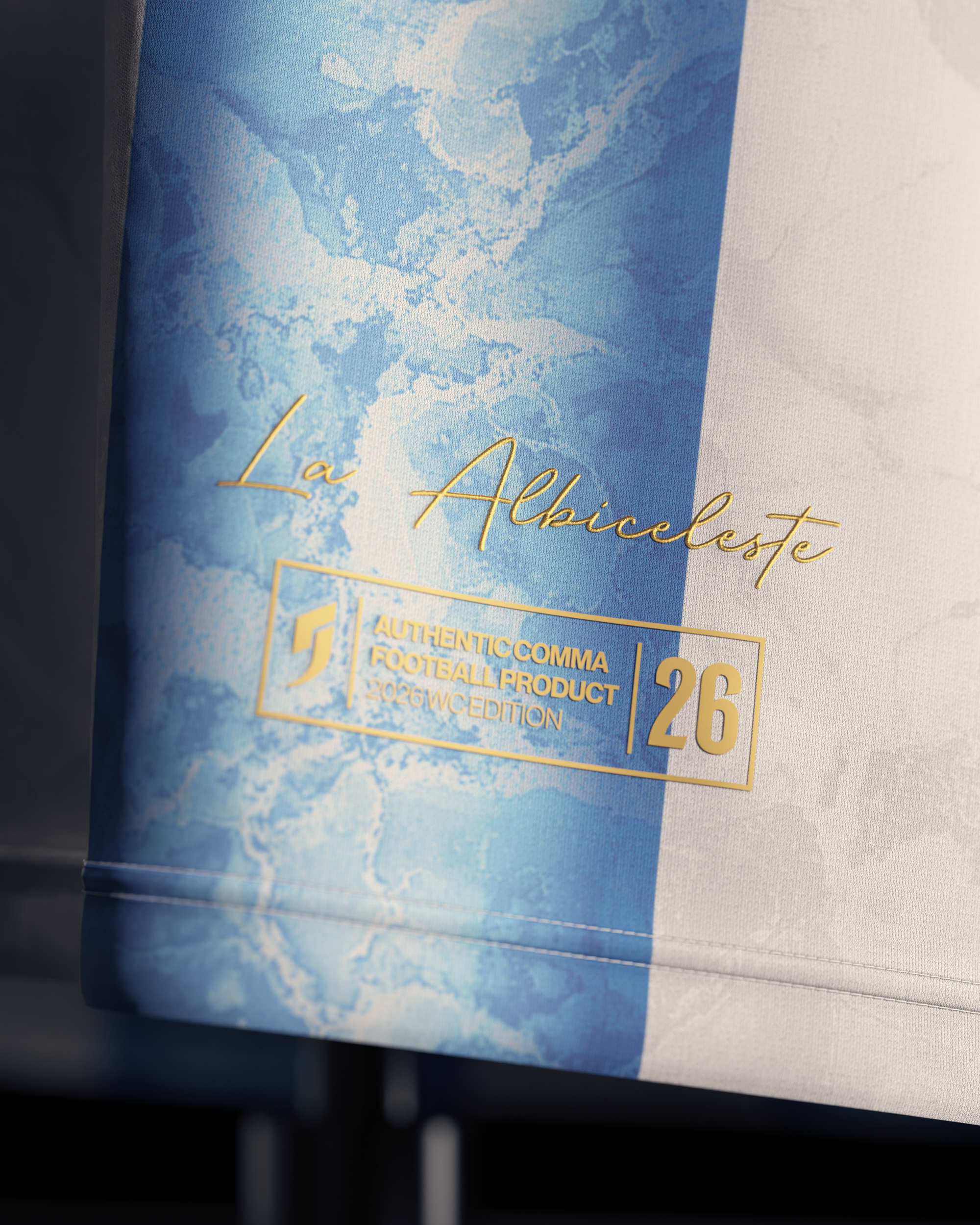 Camiseta Argentina «Glaciar» (Edición Mundial 2026)