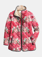 Kaia - Chaqueta Acolchada Floral Vintage