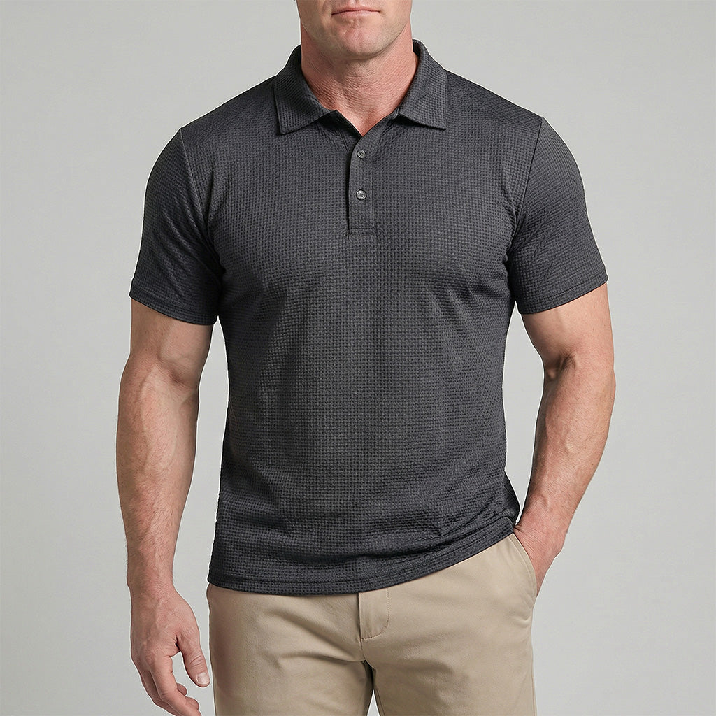 Dario | Polo Stretch Transpirable para Hombre