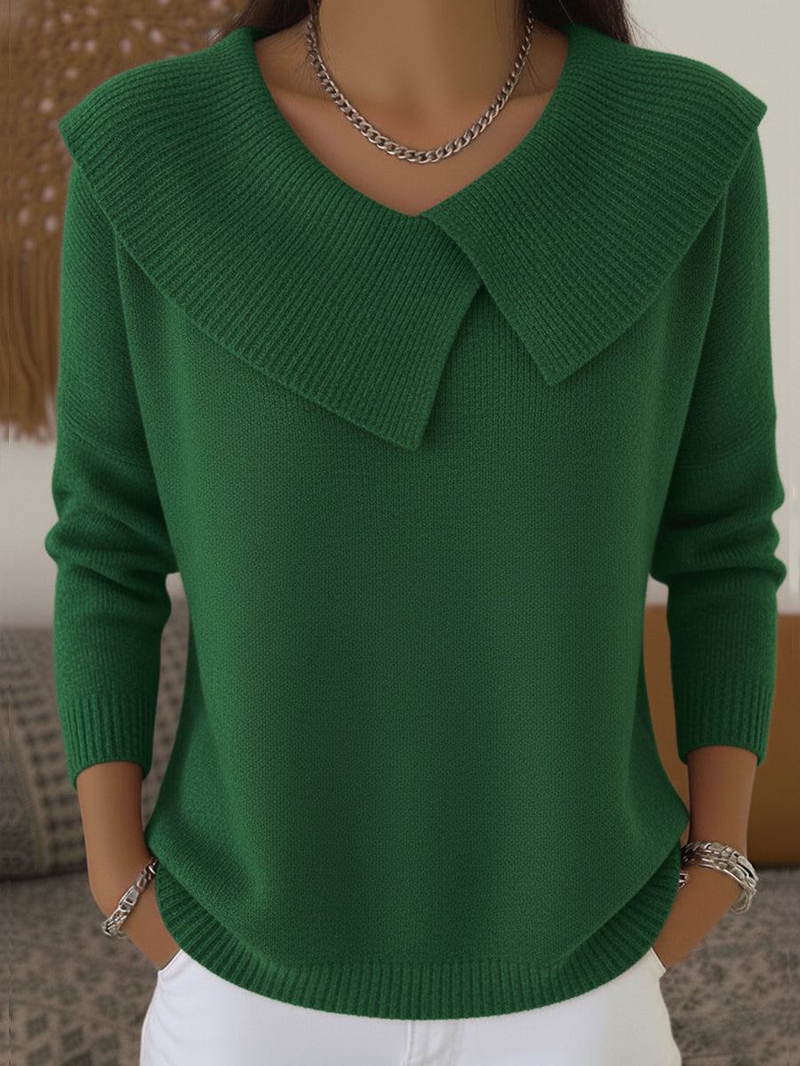 Lucia - Jersey Cálido con Cuello Suave