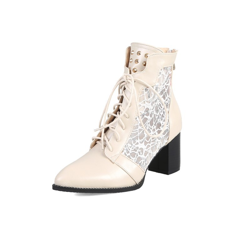 Willow - Botas a la Media Pantorrilla de Elegancia Victoriana