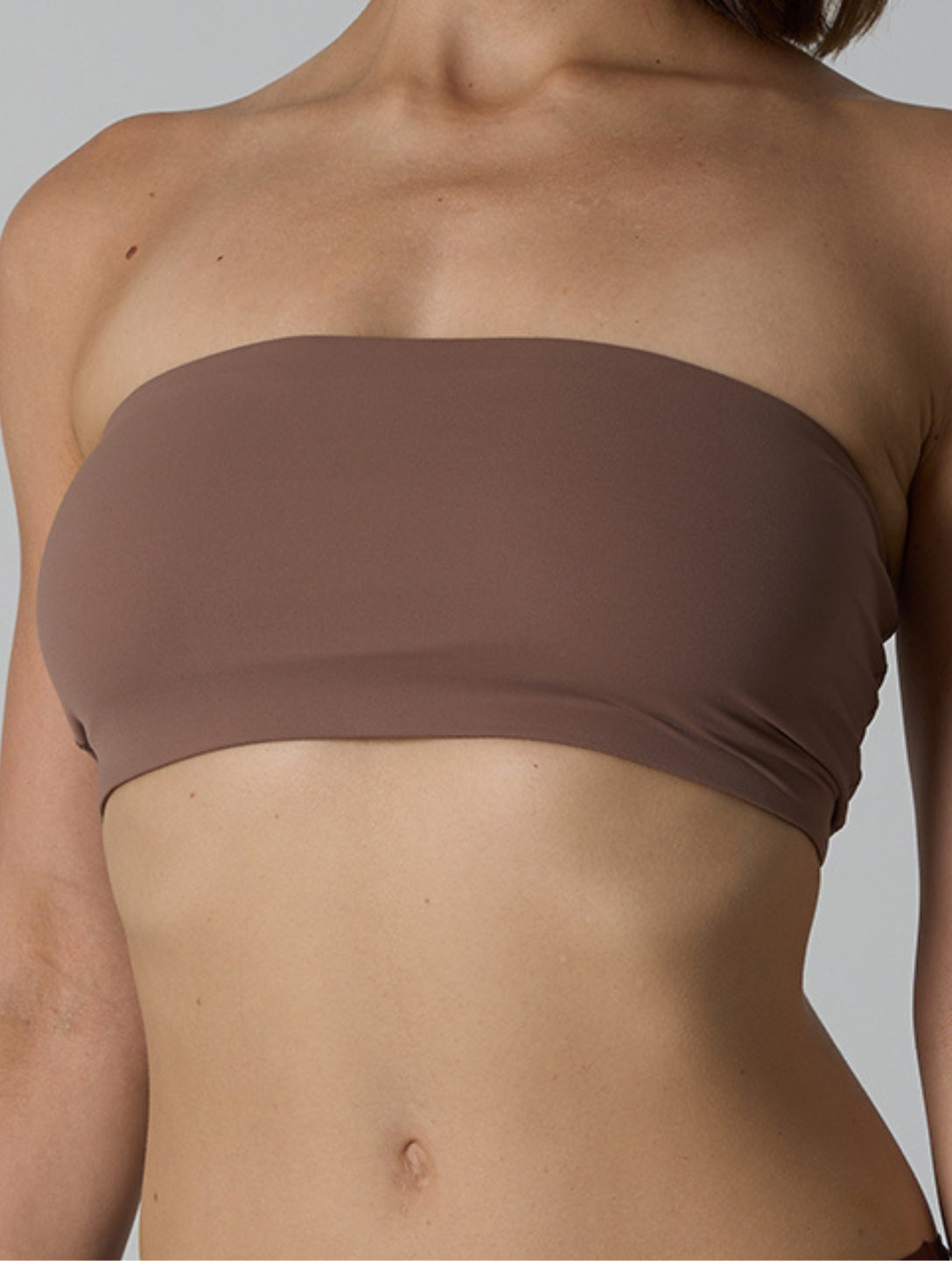 Top Bandeau Suave sin Tirantes