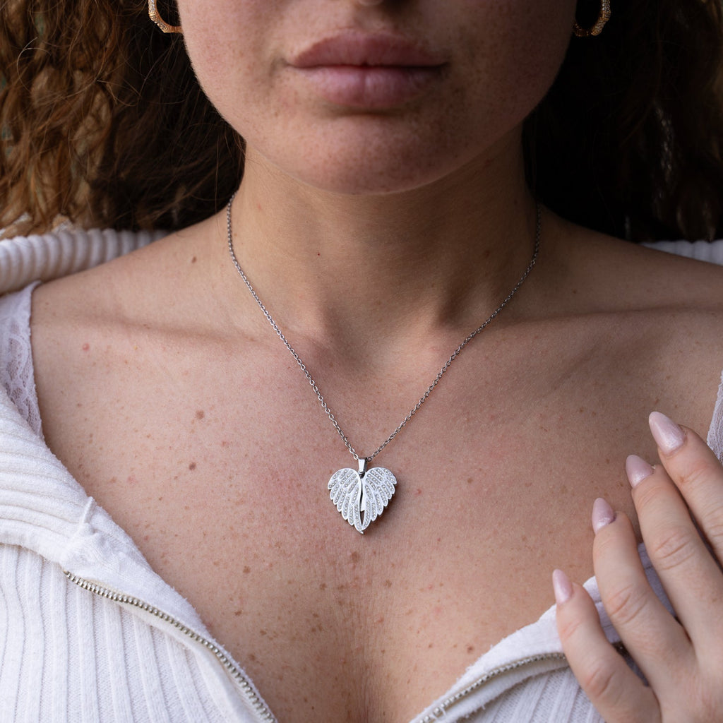 Collar Ángel Mío el Original ✨ Graba el Nombre de tu Ángel