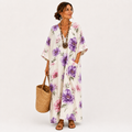 Caftán Inés Blanco Floral