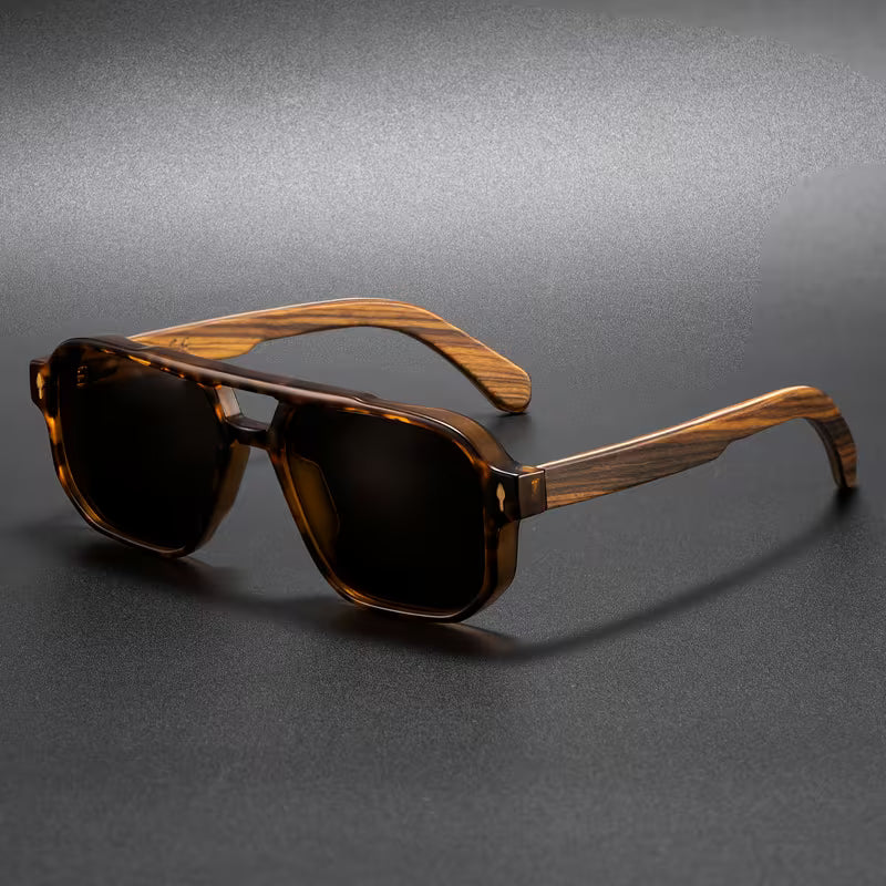Vittorio — Gafas de Sol en Acetato y Madera