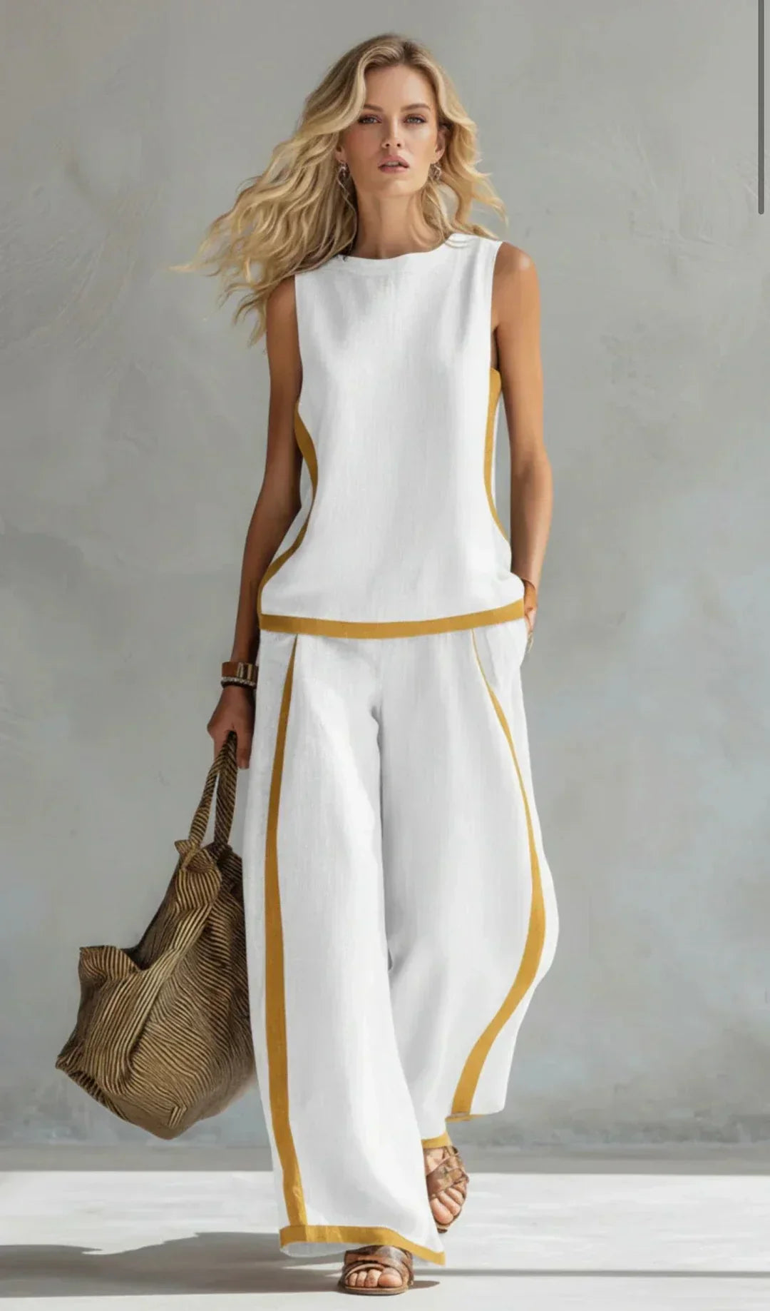 Conjunto Ursula | Chaleco + Pantalón Elegante